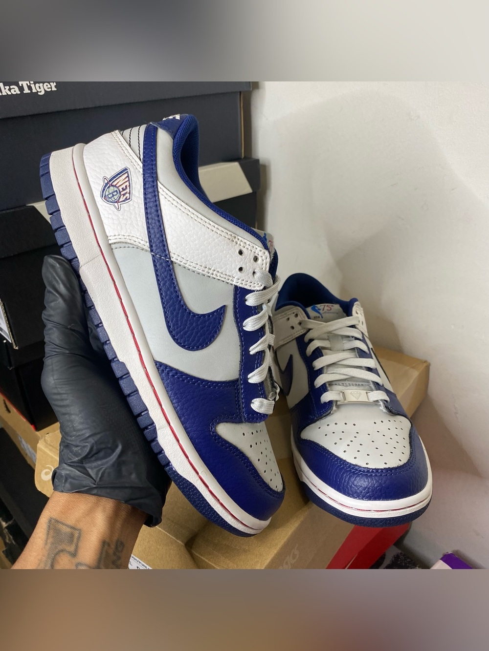 Size 7Y Nike Dunk 75th Anniversary Brooklyn Nets